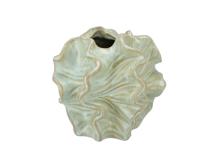 Dion Green Vase 17x17x16cm