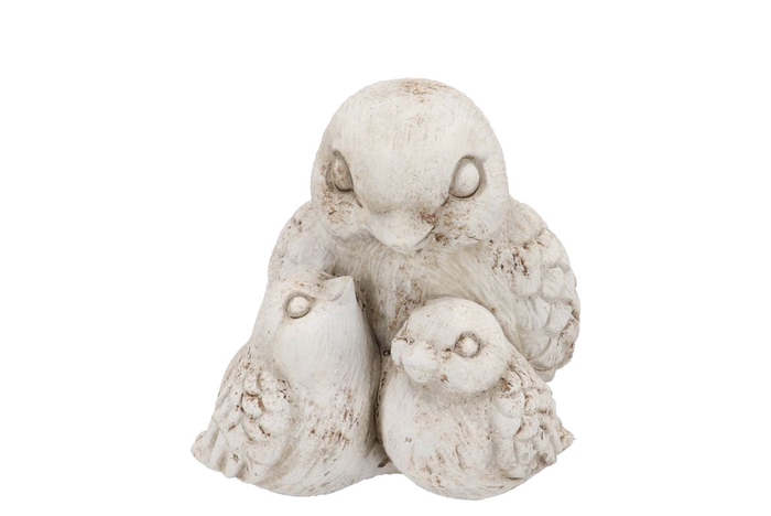 <h4>Concrete Antique Birds 14x18x15cm</h4>