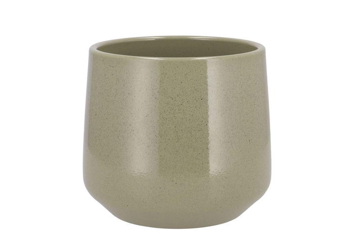 <h4>Ceramic Kiwi Stone Pot Berlin 16cm</h4>