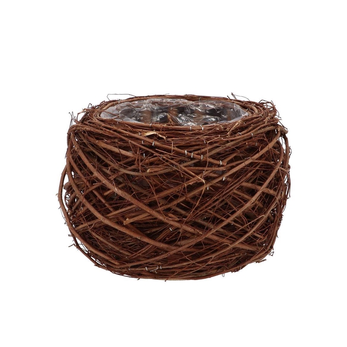<h4>Nature Planter Elm Branch Brown 18x15cm</h4>