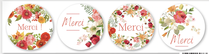 <h4>Autocollant merci (3042353F)</h4>