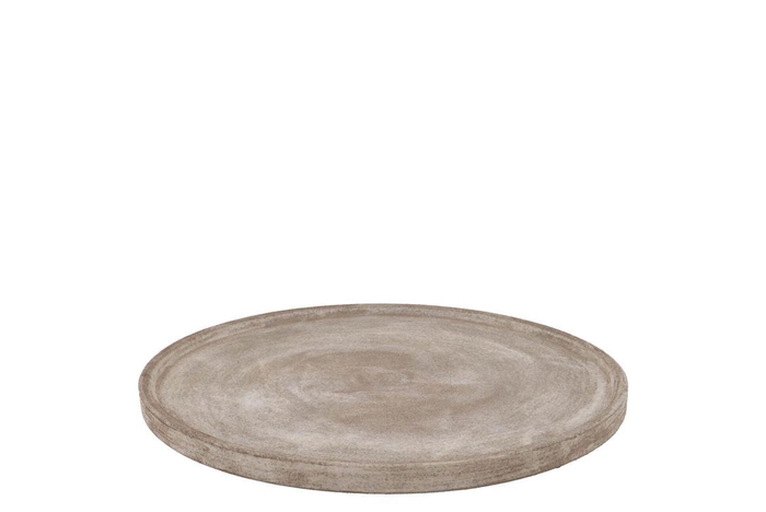 <h4>Lisboa Brown Plate 35x35x2cm</h4>