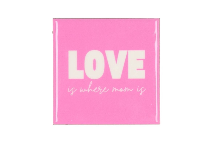 Tile Love Pink 10x10x1cm Nm