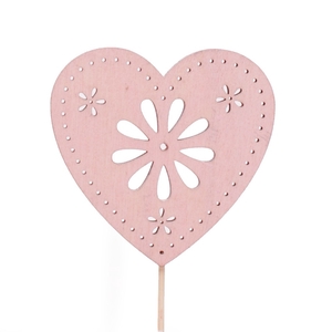 Valentine 10cm Heart flower 8cm