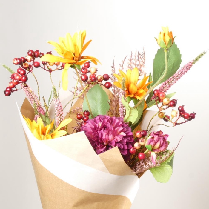 <h4>AF Bouquet Palma L60cm orange</h4>