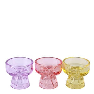 Glas Vaas Strik d08*7cm