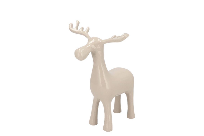 Hawley Sand Moose Deco 14.5x13x18cm