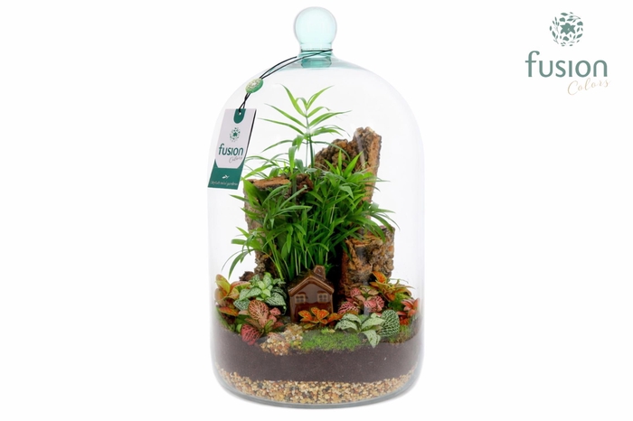<h4>Green Bottle Novella Large met arrangement</h4>
