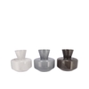 Beau Dutch Grey Mix Neck Sphere Vase Ass 21x20cm