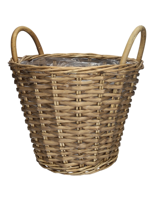 <h4>DF07-730190600 - Basket Bravas d28.5xh23/31 natural</h4>
