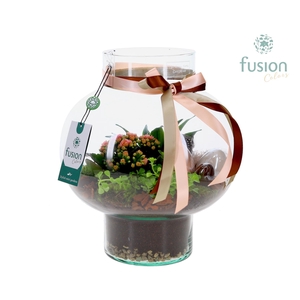 Green Bottle Laura Medium met Pasen Arrangement