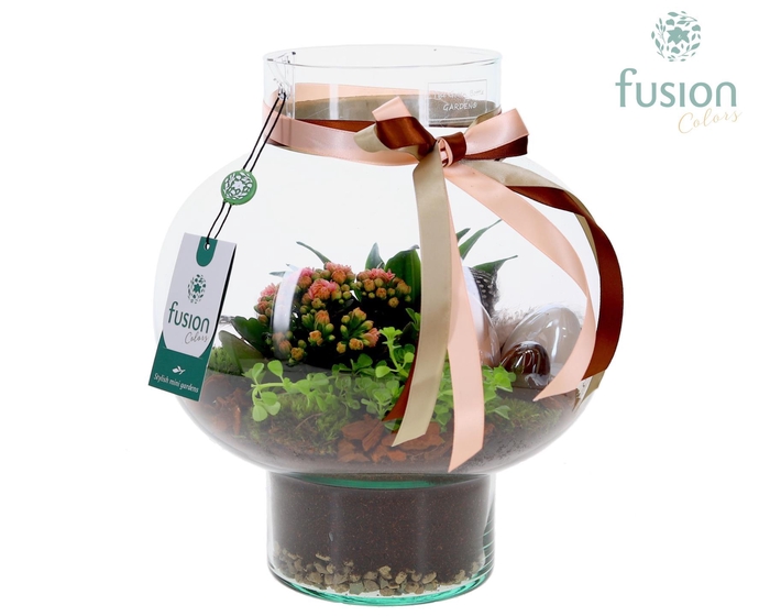 <h4>Green Bottle Laura Medium met Pasen Arrangement</h4>