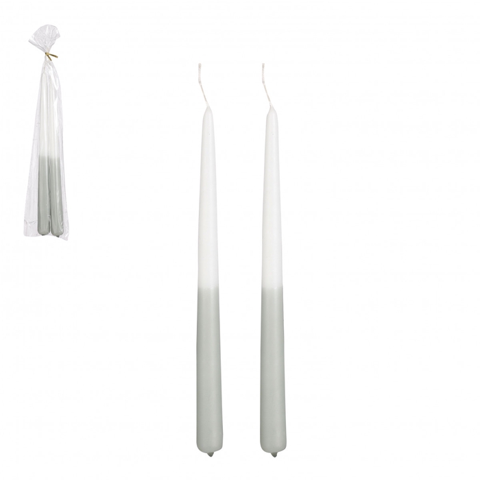 <h4>Kaars Dip dye d2.2*30cm x2</h4>