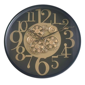 Clock Gear Ø59cm Black 51980