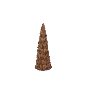 Wonderland Scottish Brown Tree 11x11x28cm