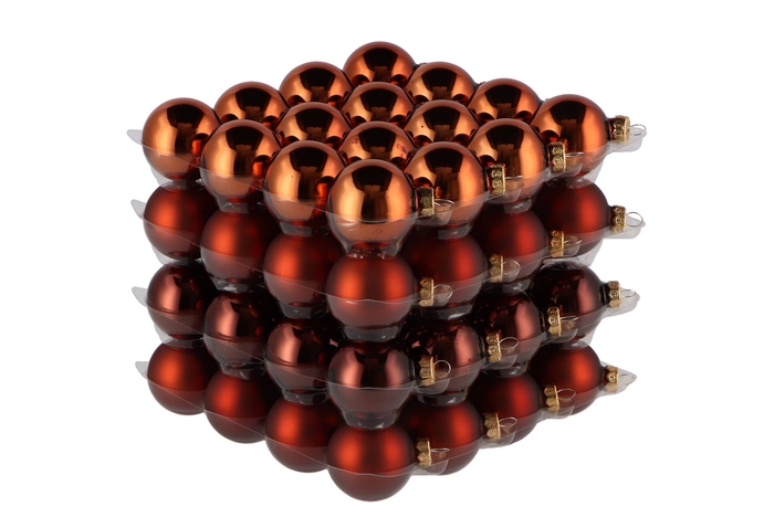 Glass Ball Combi Brown 40mm P/64