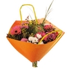 Bouquetbag Bro-lux 35x35cm paper orange