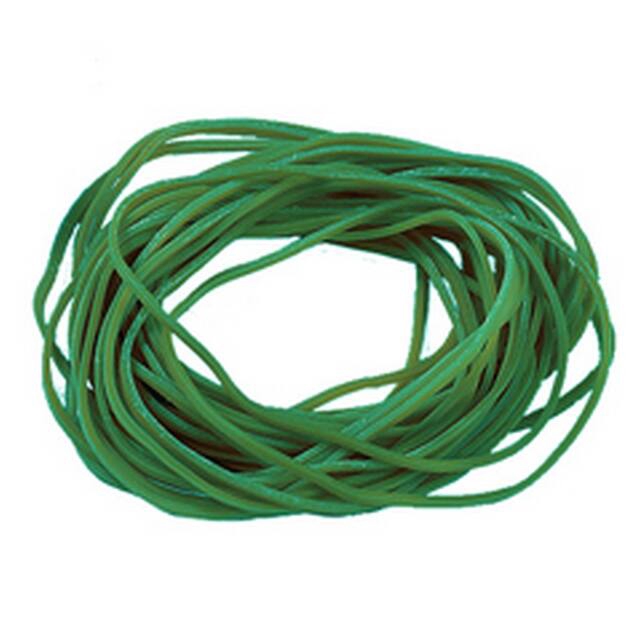 Rubber band elastic 80x1,5mm green