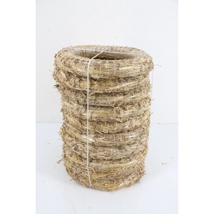 Wreath Straw 30/5cm