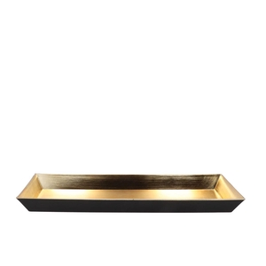 Melamine Lisa Gold Bowl Square 50x20x4cm