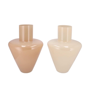 Beau Brown Arrow Vase Ass 29x29x40cm