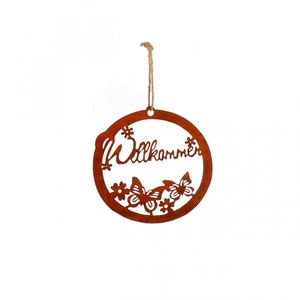Voorjaar Hanger Willkomen 15cm