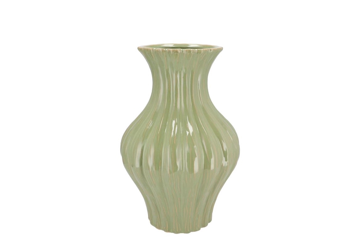 Lima Pistache Vase Neck 21x21x31cm Nm
