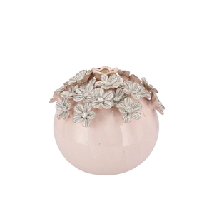 Daisy Pink Vase Flower 13x13x11cm