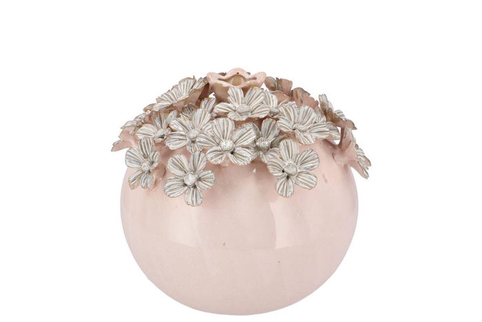 <h4>Daisy Pink Vase Flower 13x13x11cm</h4>