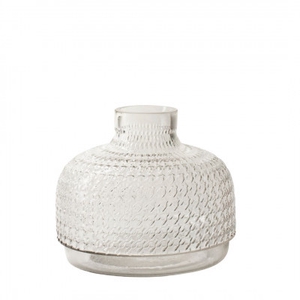 Glas Vaas Sari bol d20.5*17.5cm