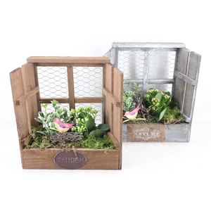 arr2 TD - Houten raam - roze/wit
