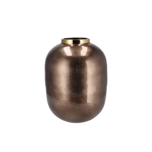 Julie Scottish Green Vase Flower Iron 28x28x36cm