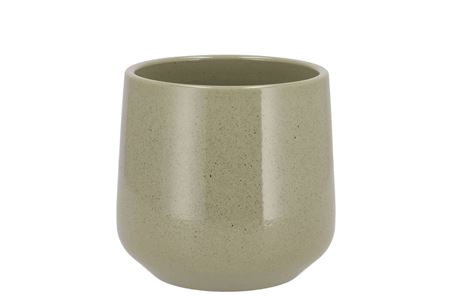 <h4>Ceramic Kiwi Stone Pot Orchid Berlin 14cm</h4>