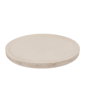 Concrete White Plate 42x42x3cm