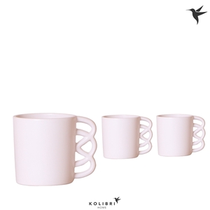 Kolibri Home Happy Mug white 9cm