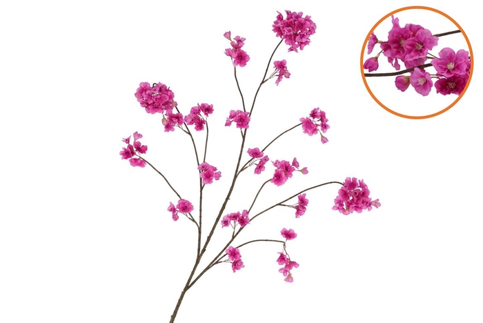 <h4>Silk Cherry Blossom Purple 126cm</h4>