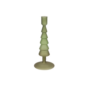 Nova Green Candle Holder Tricolor 9x9x22cm