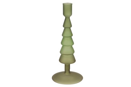 <h4>Nova Green Candle Holder Tricolor 9x9x22cm</h4>