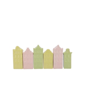A'dam Houses Canal Dreamy Pastel Mix Vase Ass 6x5x20cm