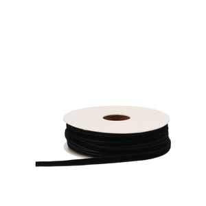 Ribbon Velvety 85 Black 20mx6mm Nm