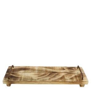 Hout Tray Sturdy 50*14*7cm