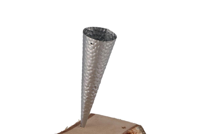 <h4>Waxinepunt Zilver 15cm Nm</h4>