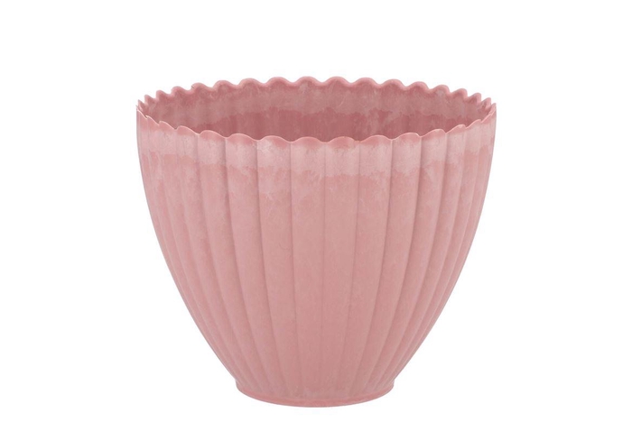 <h4>Melamine Lisa Pink Pot 13x10x12cm</h4>