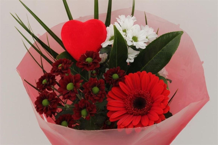 <h4>Boeket 5-7 Tak Rood Valentijn</h4>