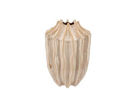 <h4>Juna Sand Vase Structure Long 19x19x25cm</h4>