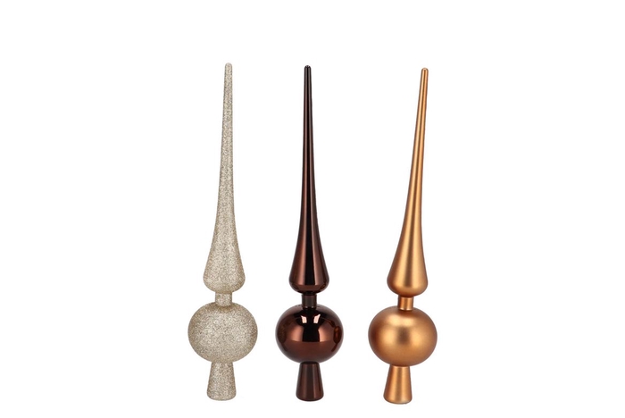 Deco Unbreakable Amber Peak Ass 6x6x30cm