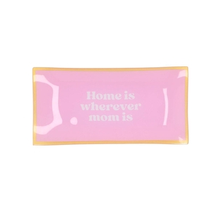 Plate Rectangle Home Is 20x10x2cm