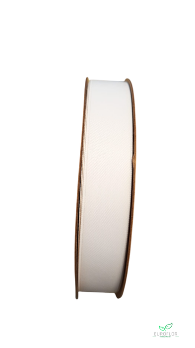RIBBON RECYCLED PET 15MM 20M WHITE