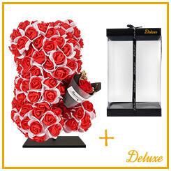 <h4>Promo Foam bear/bouquet 25cm+stand.</h4>