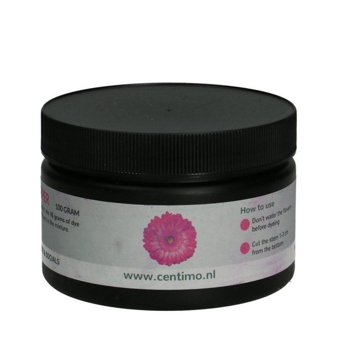 <h4>Decoration Absorbable flower dye 100 gram</h4>